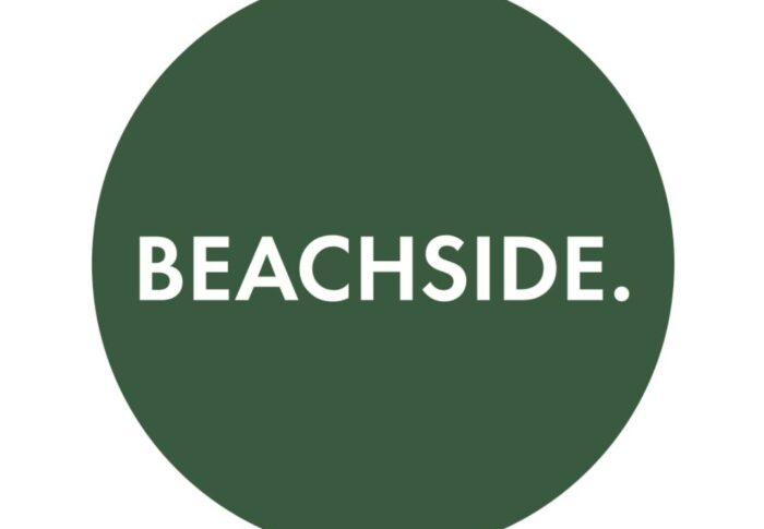 the beachside cafe logo, which is green